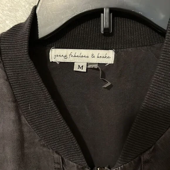 Super soft gray bomber jacket - Picture 3 of 7